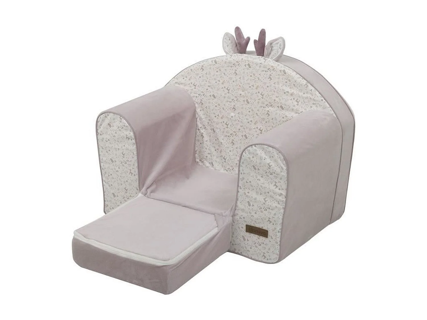 Fauteuil Club Lilas - Enfant Polyester - DOMIVA