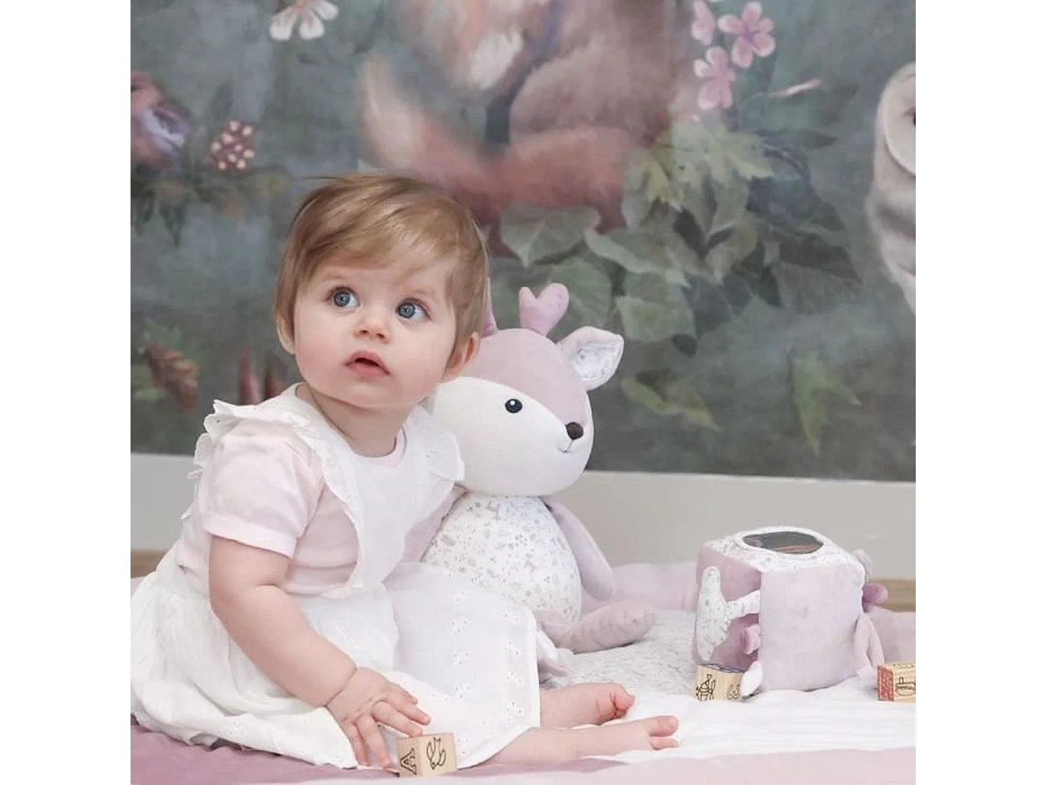 Fauteuil Club Lilas - Enfant Polyester - DOMIVA