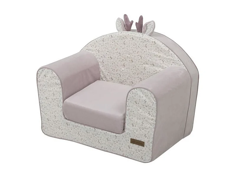 Fauteuil Club Lilas - Enfant Polyester - DOMIVA