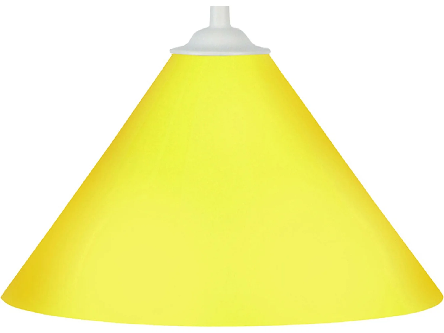 Suspensión  TOSEL ,metal.,AMARILLO,A80xD33xP33cm