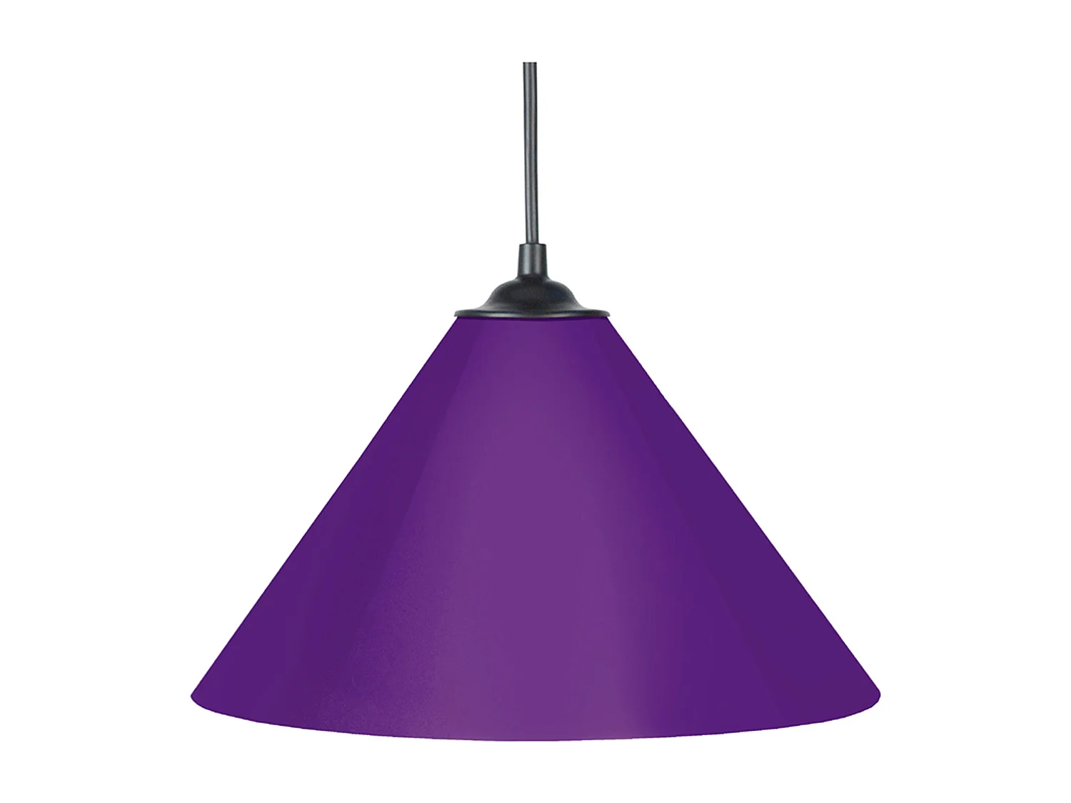 Suspension TOSEL ,métal,Violet , H80xD24xP24cm