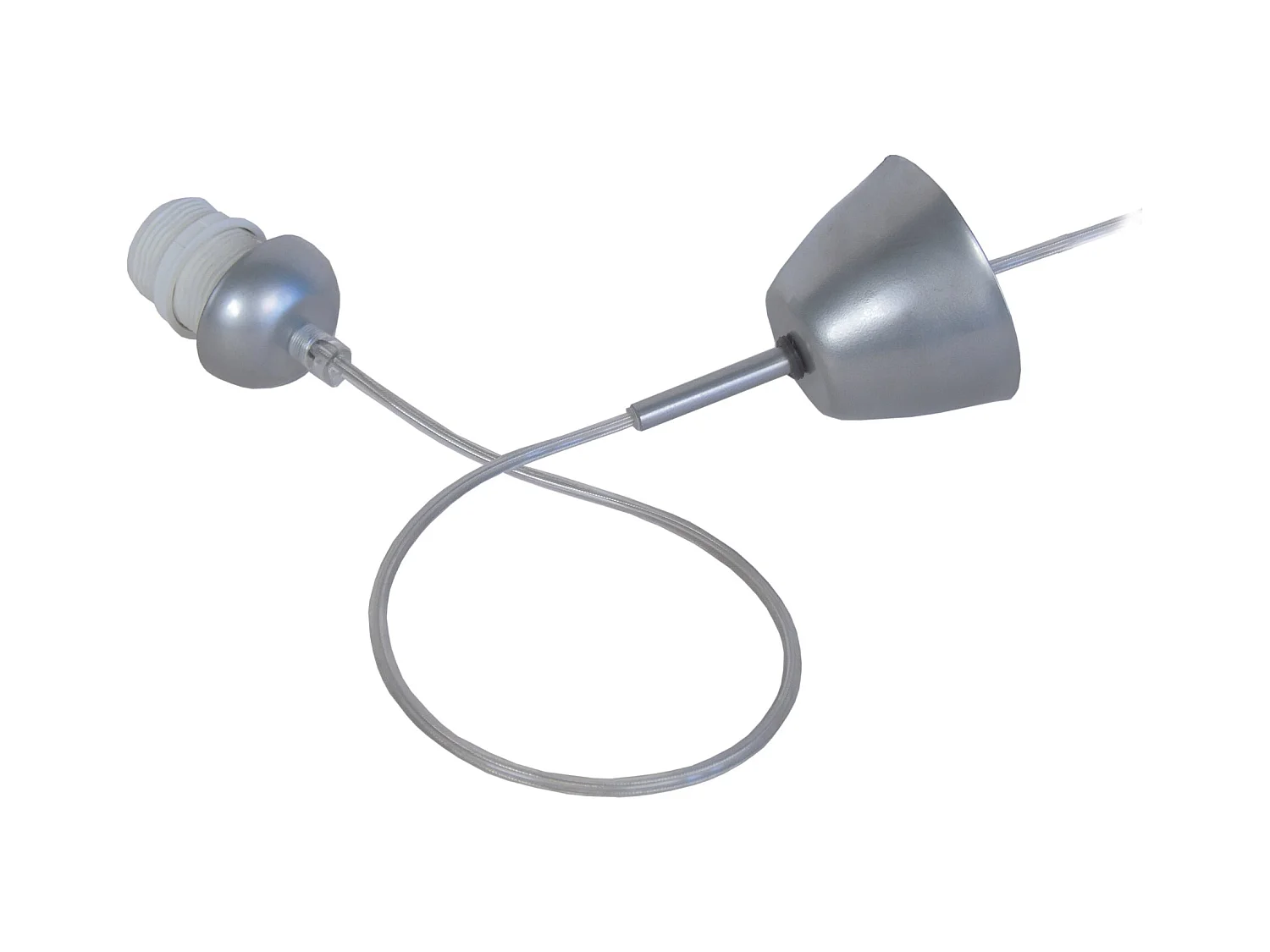 Suspensión  TOSEL ,metal,Aluminio ,A80xD8xP8cm