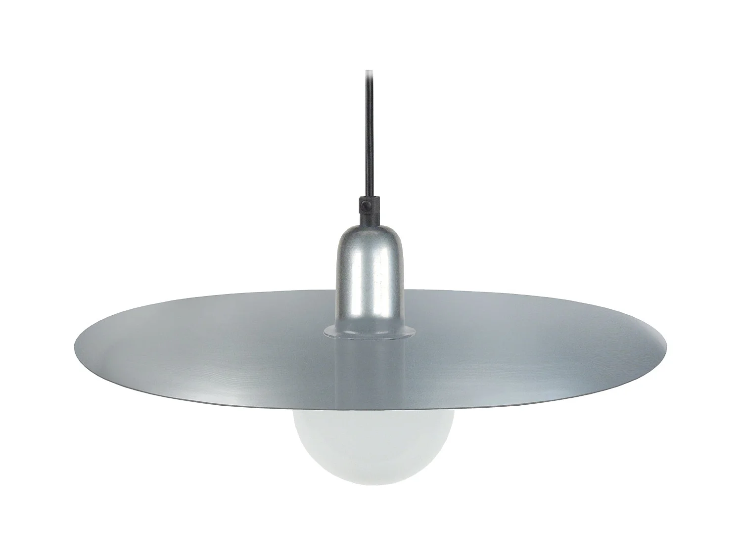 Suspension disque métal aluminium 70 cm.