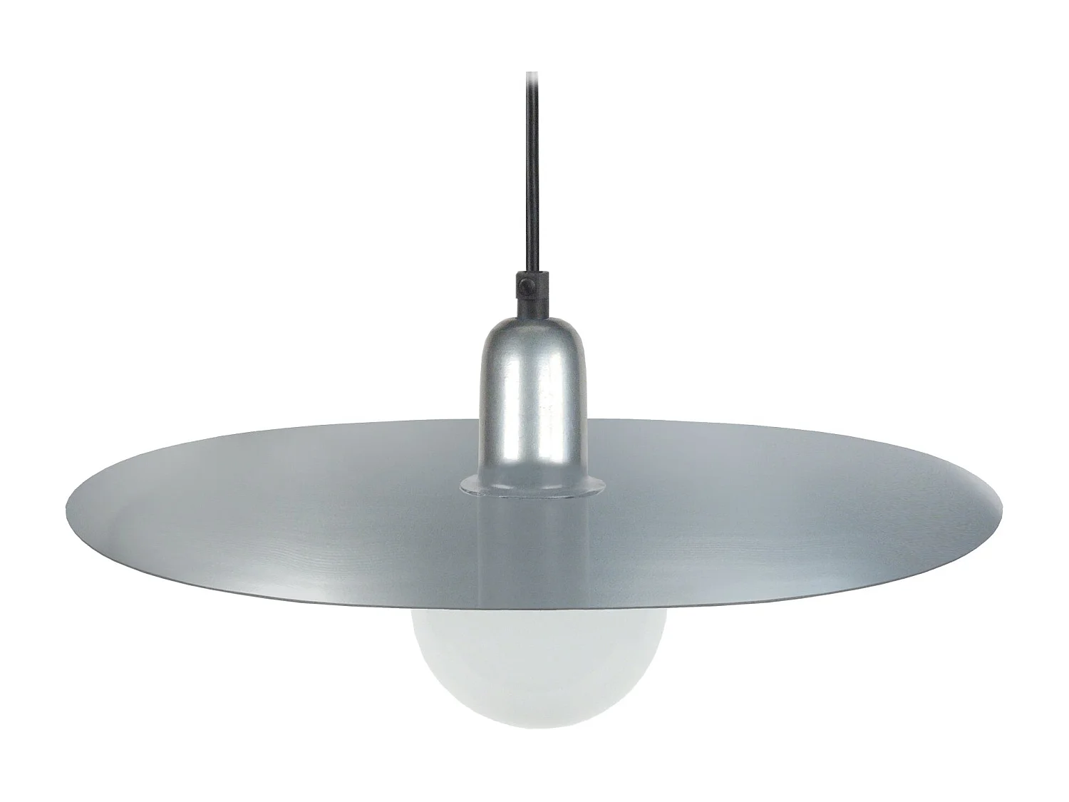 Suspension disque métal aluminium 70 cm.