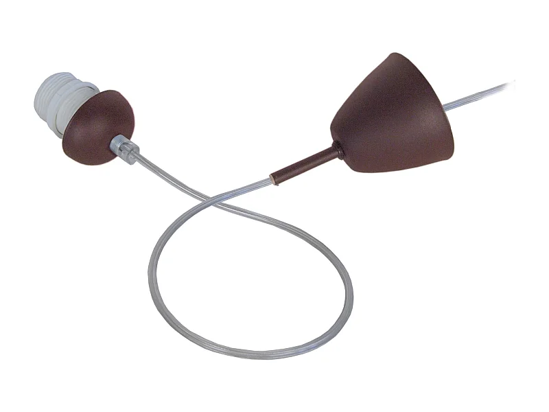 Suspension TOSEL ,métal,Marron,H80xD8xP8cm