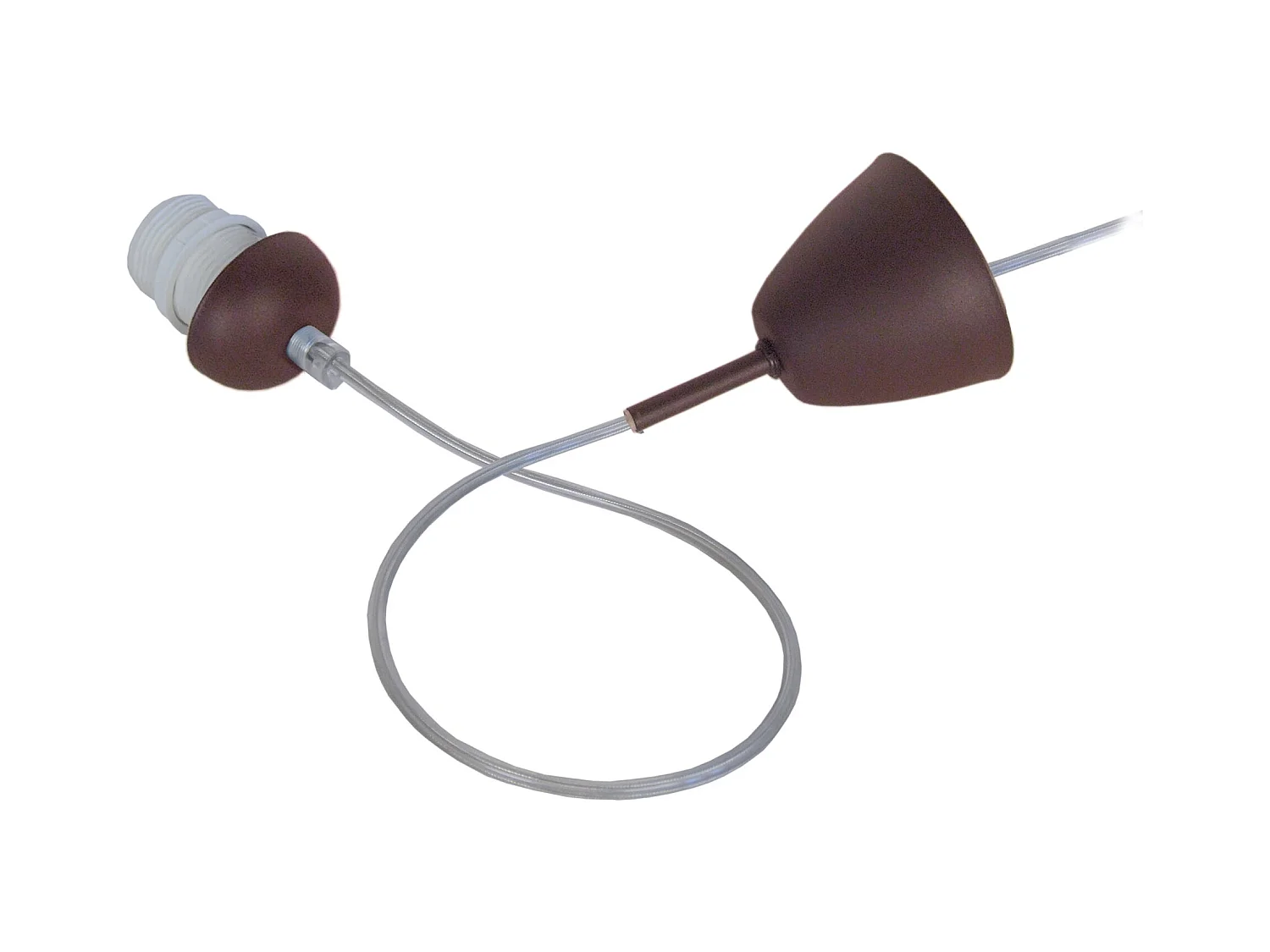 Suspensión  TOSEL ,metal,Marrón,A80xD8xP8cm