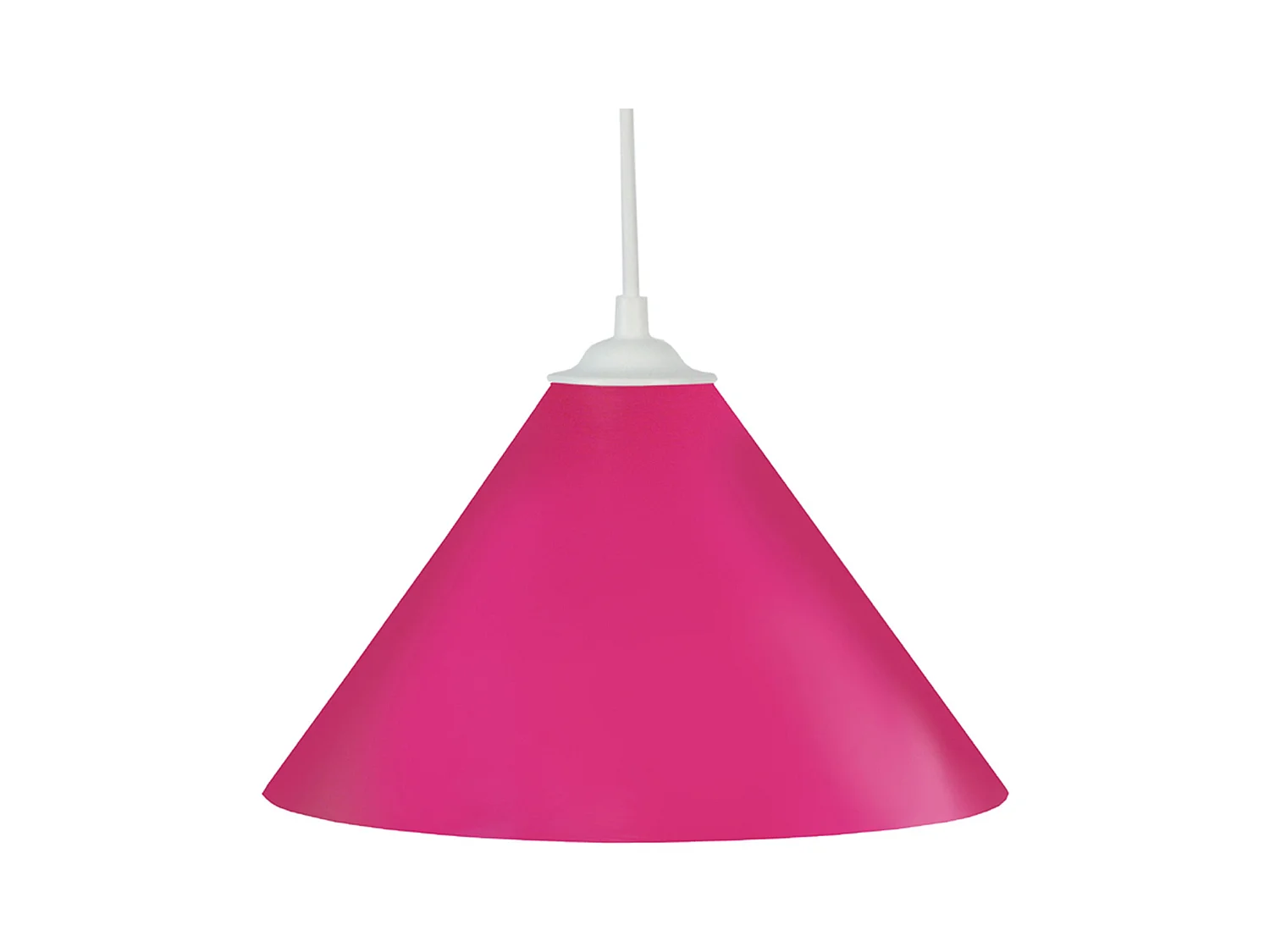 Suspensión  TOSEL ,metal.,Rosa ,A80xD24xP24cm