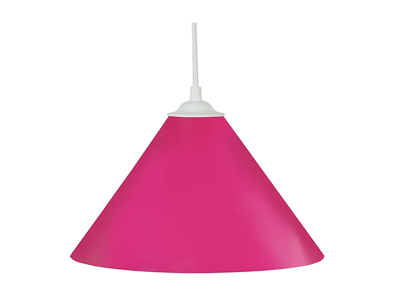 Suspension TOSEL ,métal,Rose ,H80xD24xP24 cm