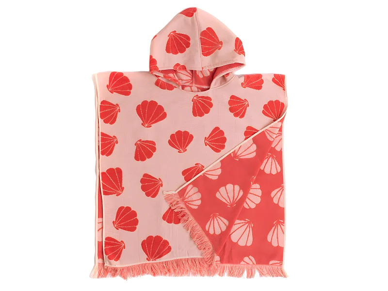 Poncho de plage enfant 3 à 6 ans