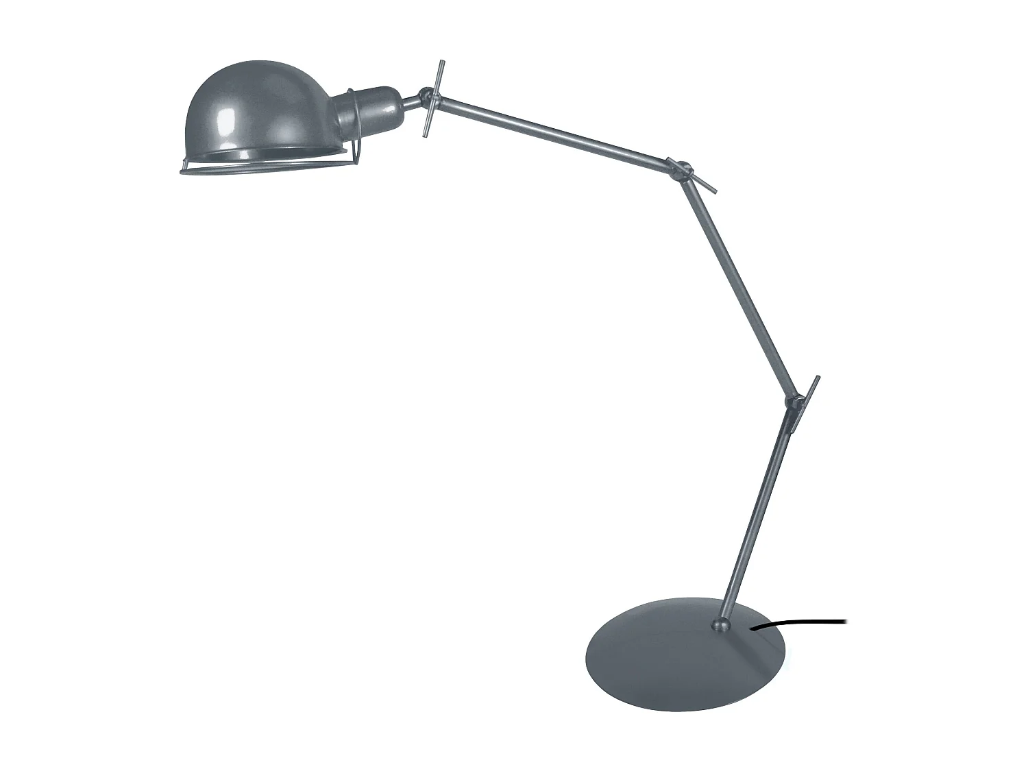 Lampe de Bureau TOSEL ,métal,Aluminium,H60xD33xP33cm