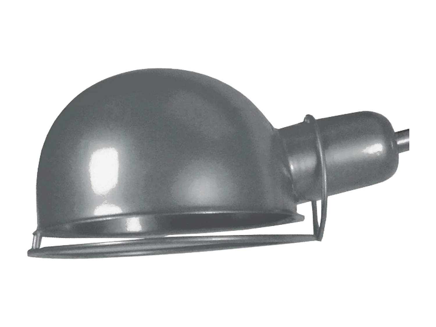 Lampe de Bureau TOSEL ,métal,Aluminium,H60xD33xP33cm
