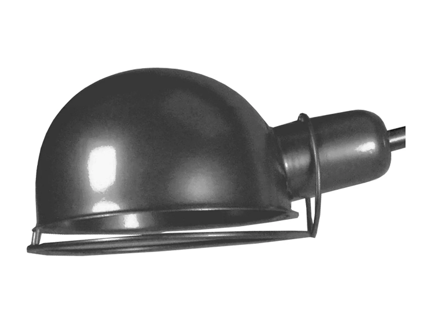 Lampe de Bureau TOSEL ,métal,anthracite,H60xD33xP33cm