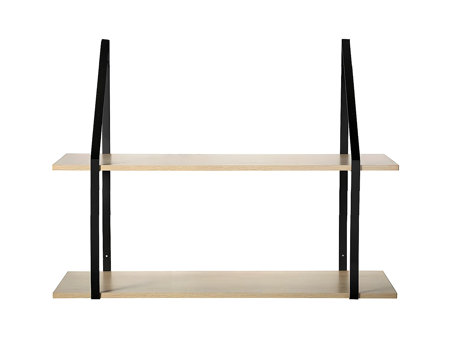 Estante de pared, profundo, 2 niveles - An30cm