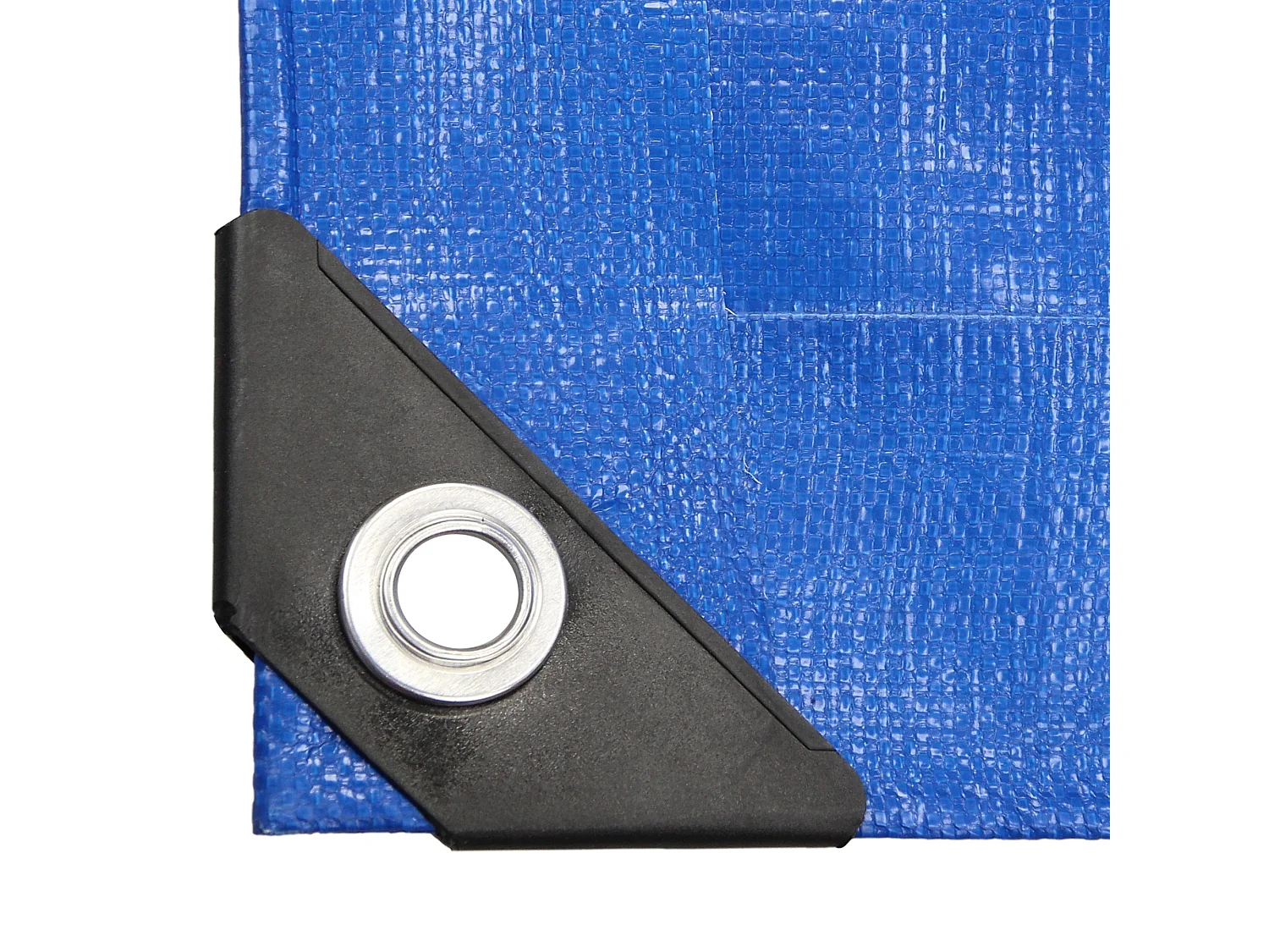 Telo impermeabile in PE con occhielli 6x8 m 260 g/m² blu ECD Germany