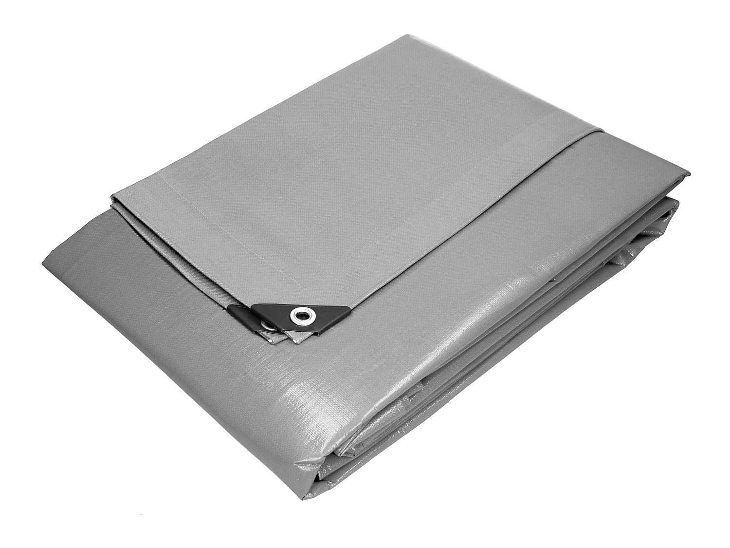 Bâche de couverture étanche protection en PE 60 g/m² gris ML-DESIGN