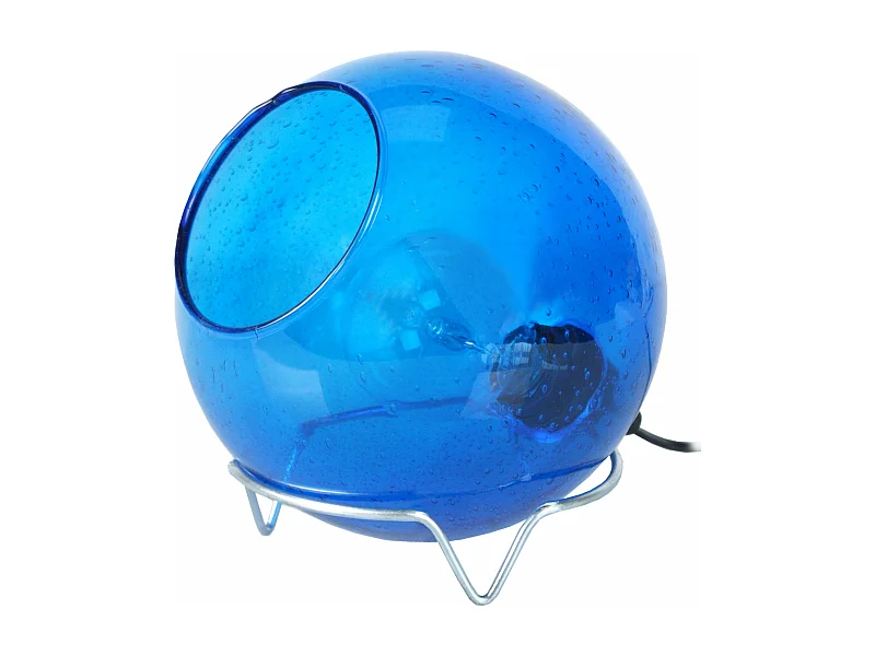 Candeeiro de sala TOSEL MUMBAI tecido globo ouro Preto D50 x  H60  cm