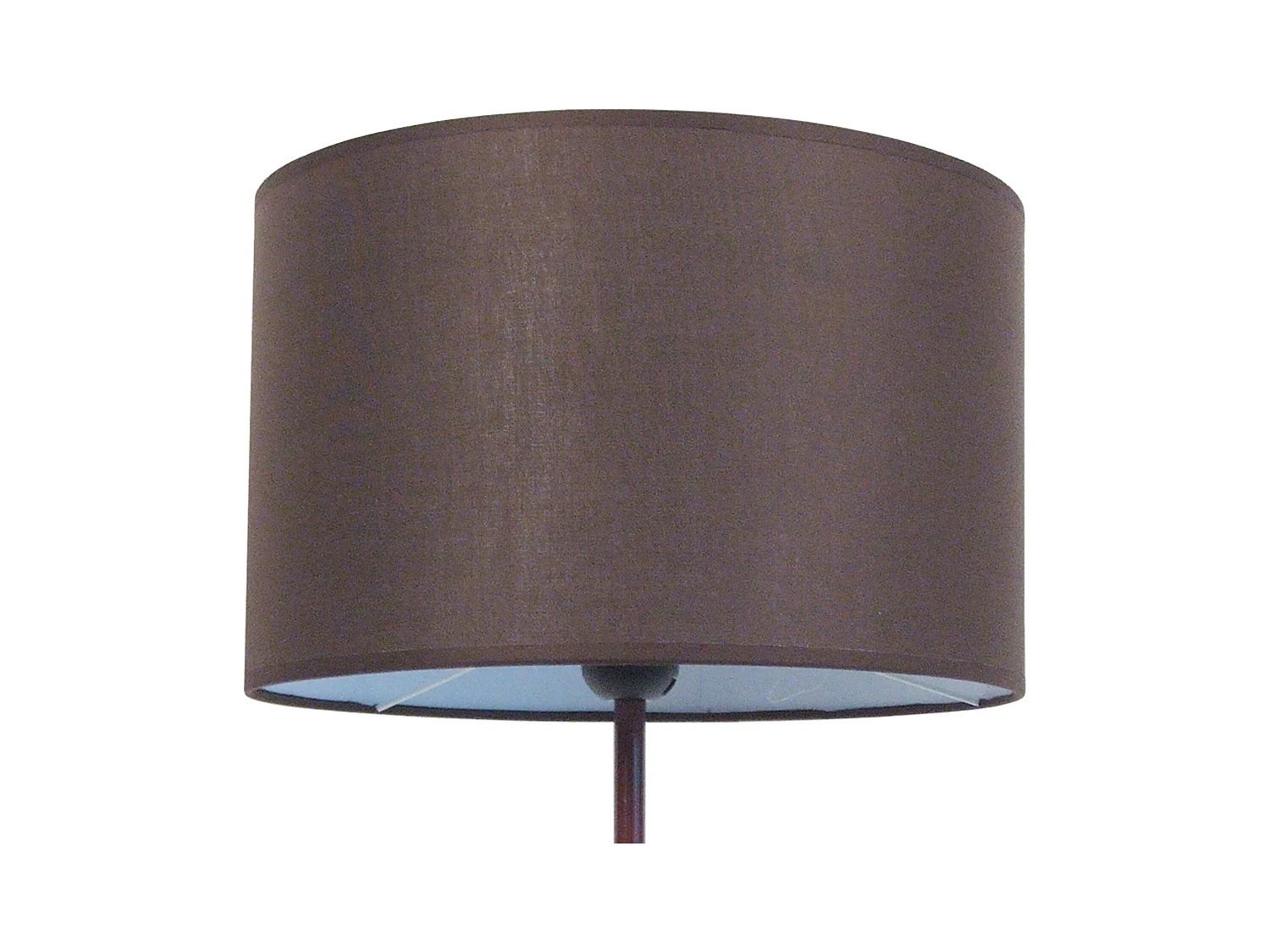 Lámpara de Mesa  TOSEL ,metal,Marrón, A58xD30xP 30cm