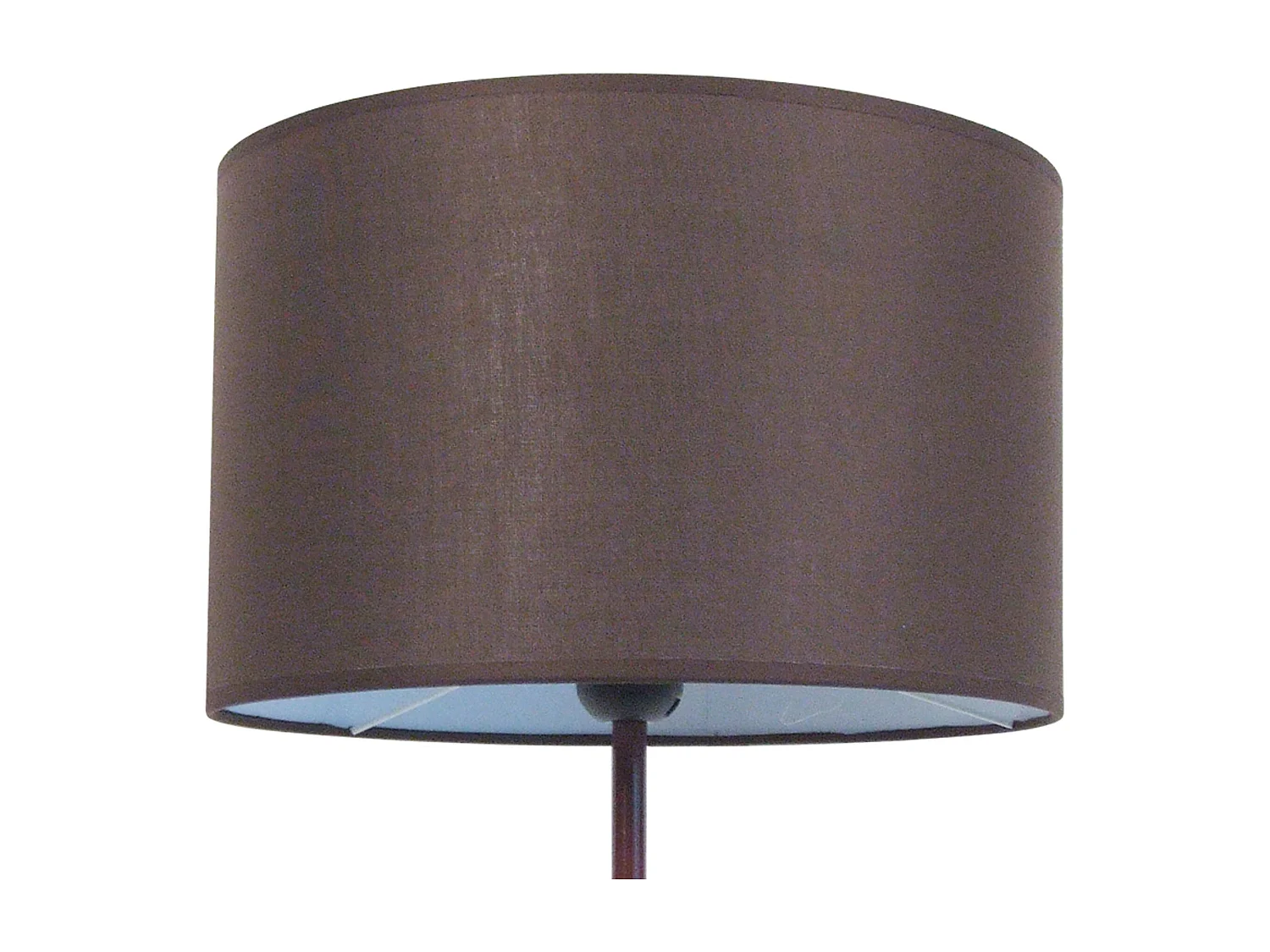 Lámpara de Mesa  TOSEL ,metal,Marrón, A58xD30xP 30cm