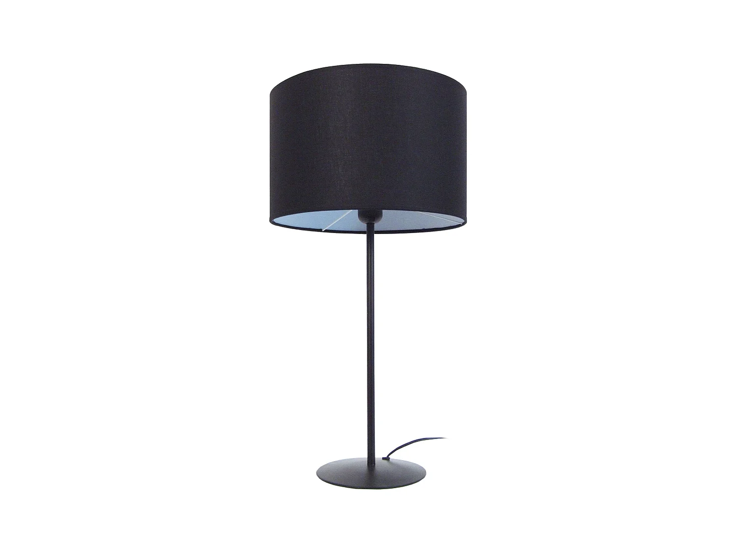 Lampe a Poser TOSEL ,métal,Noir , H 58xD30x P 30cm