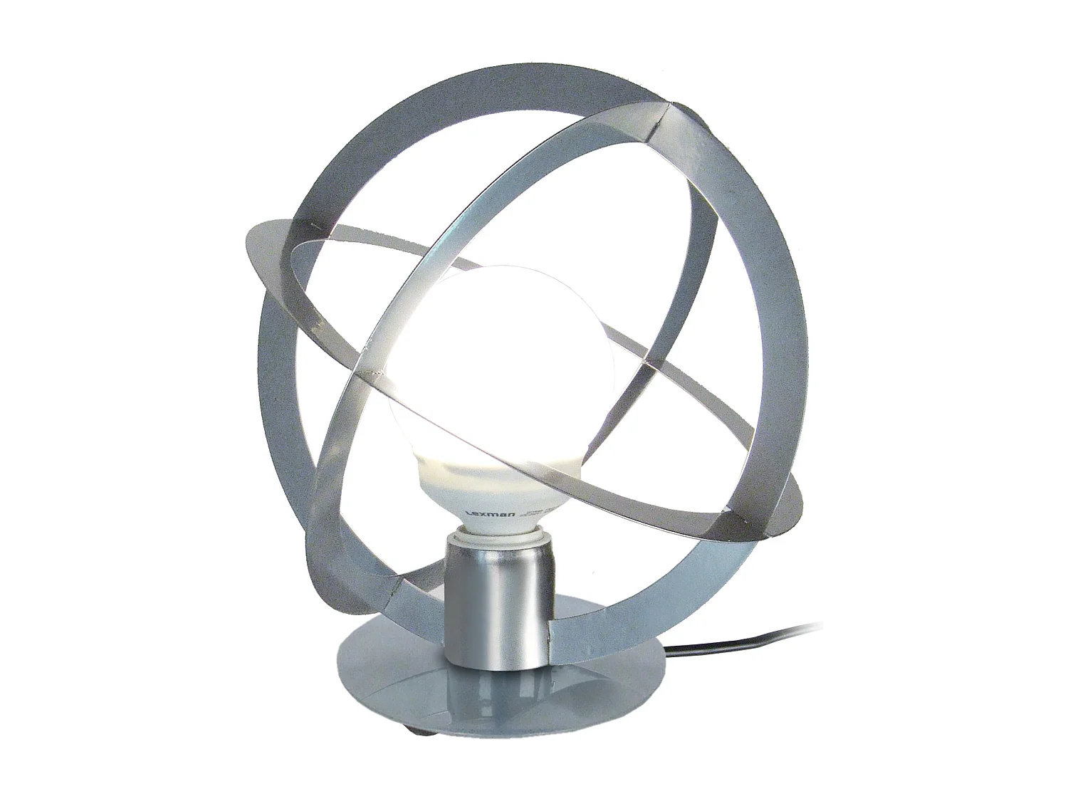Lampe de Chevet TOSEL ,métal,Aluminium, H 29xD28xP28cm