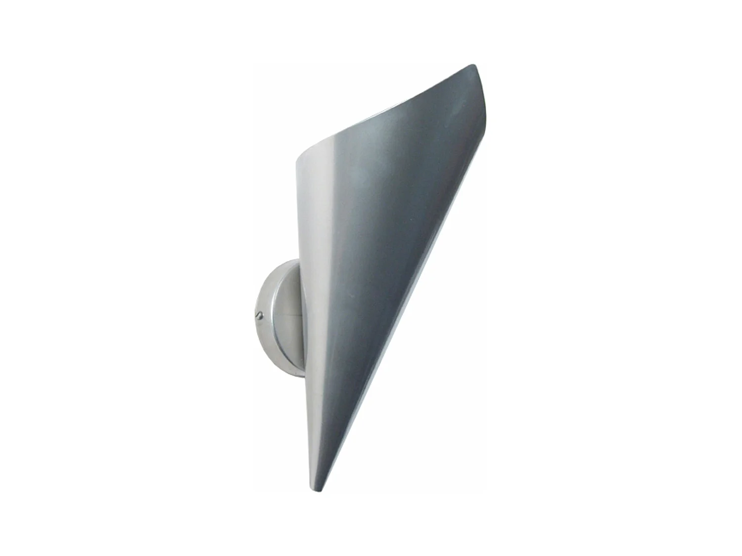 Applique métal acier aluminium 25 cm.