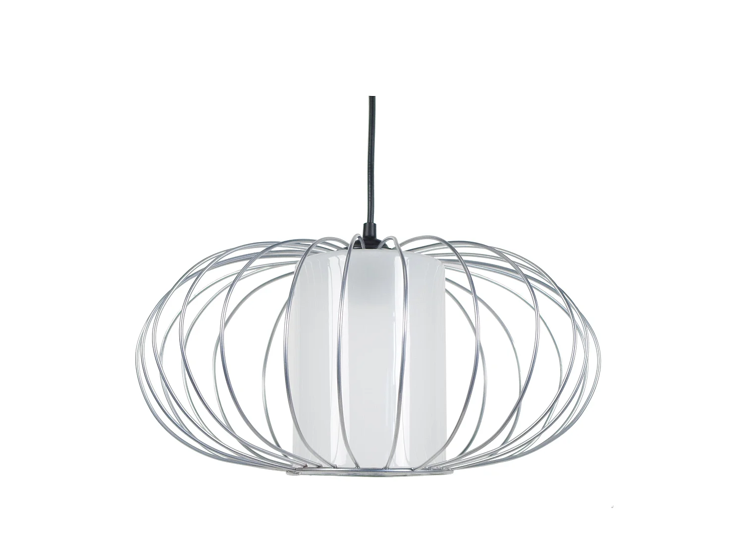 OITA - Suspension globe métal aluminium
