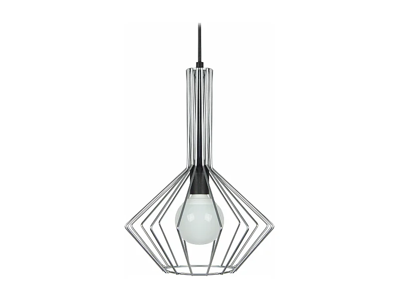 Suspension filaire métal  aluminium 90 cm.