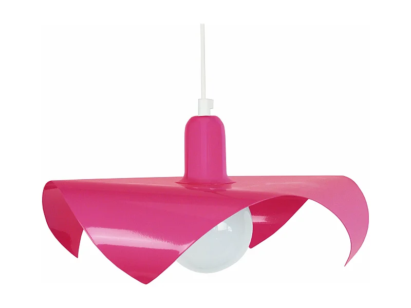 Suspensão TOSEL  MOUCHOIR vidro globo preto D35 x  H77  cm