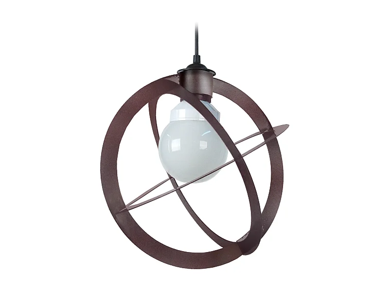 Suspension TOSEL ,métal, Marron,H 88xD28x P 28cm
