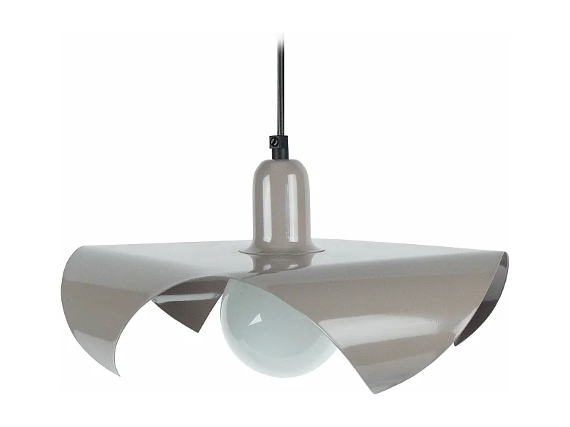 Suspensão TOSEL  MOUCHOIR metal tigela cobre D35 x  H80  cm