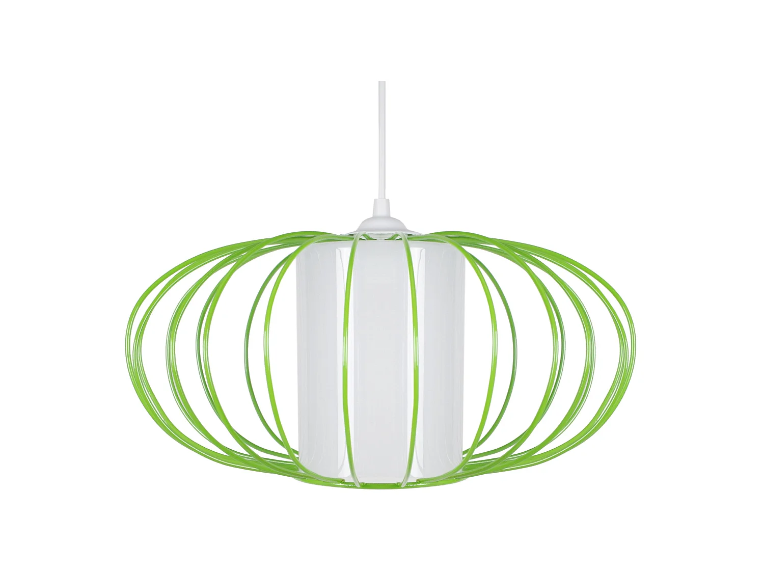 Suspensão TOSEL  OITA metal geométrico preto D25 x  H88  cm