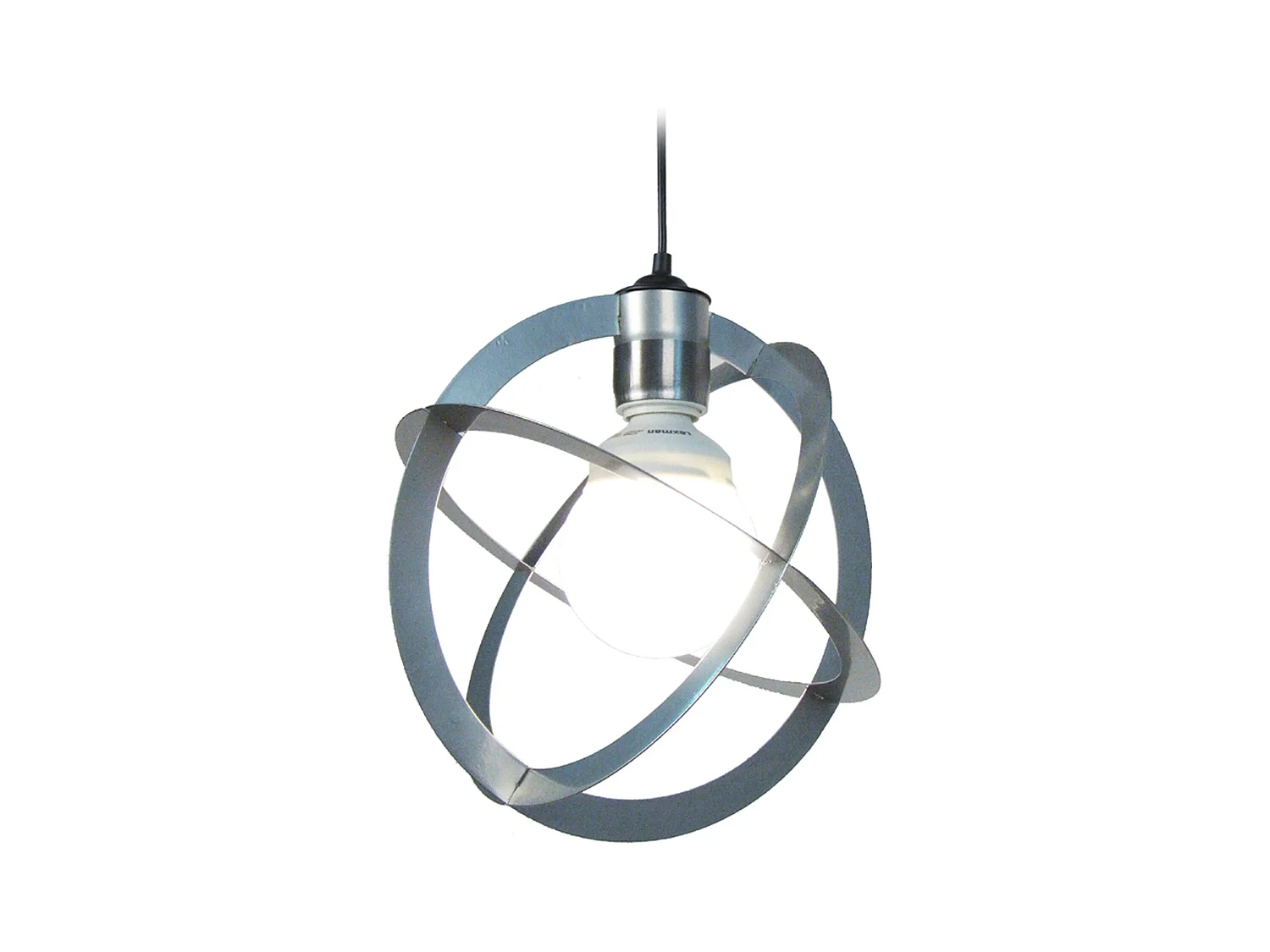 Suspensión  TOSEL ,metal,Aluminio , A88xD28xP 28cm