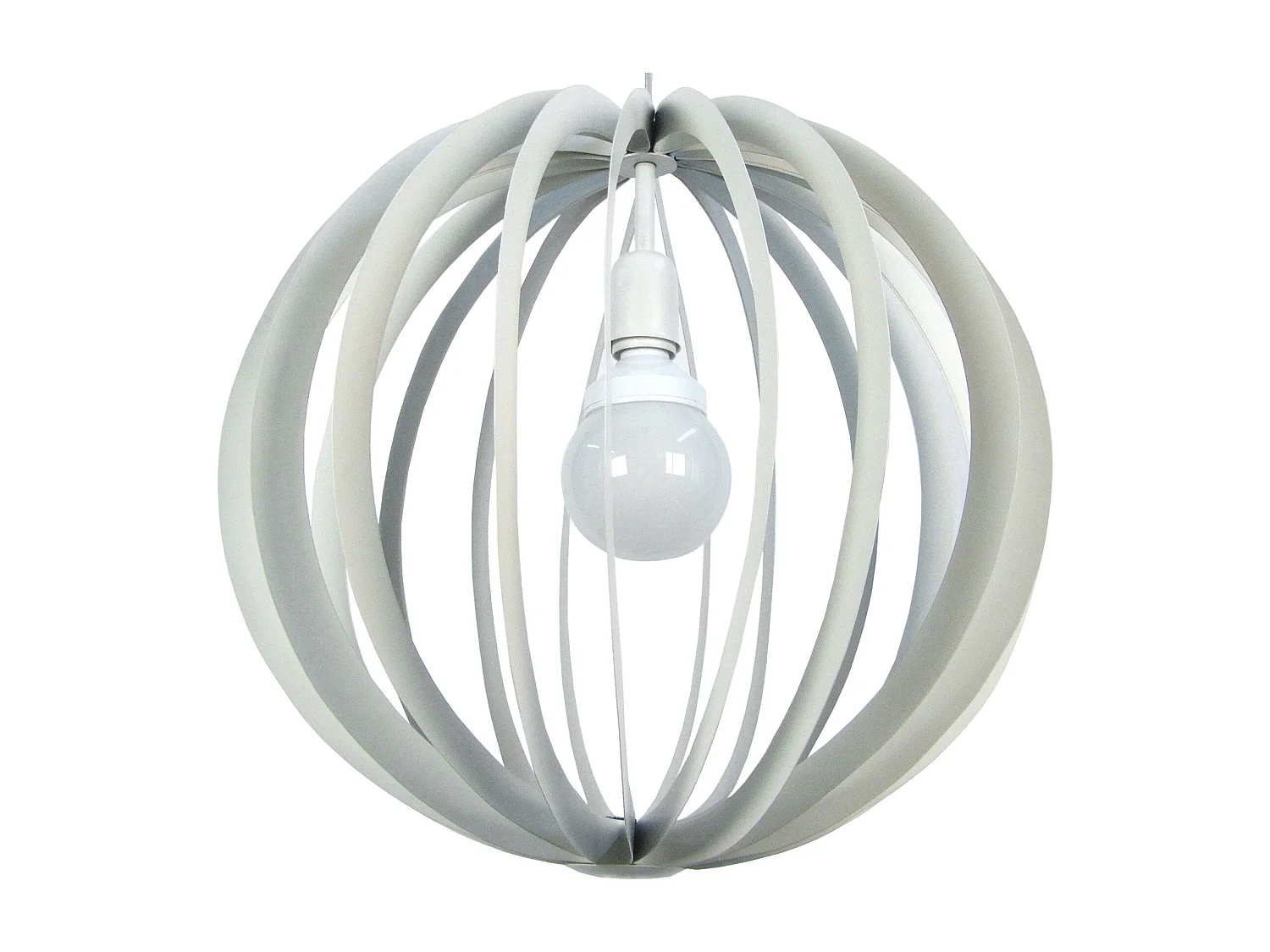 Suspension TOSEL ,métal,Blanc ,H110xD 50x P 50cm