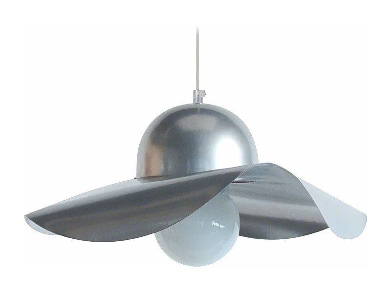 Suspension abstract métal aluminium 77 cm.