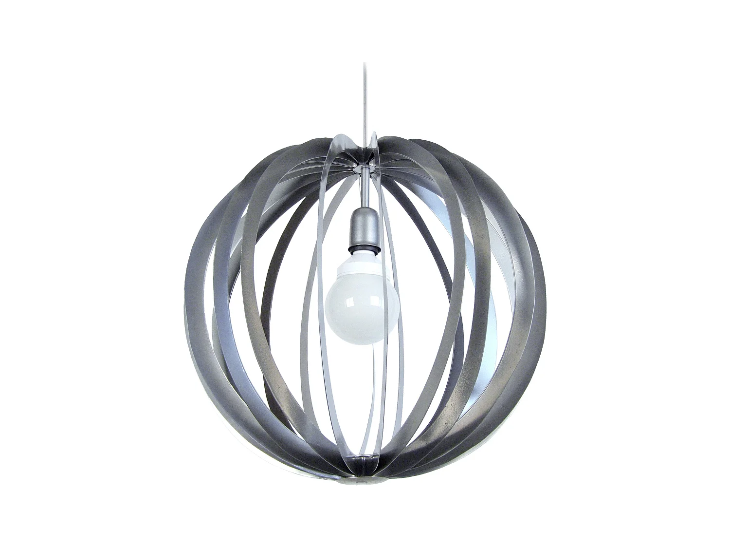 Suspensión  TOSEL ,metal,Aluminio ,A110xD50xP50cm