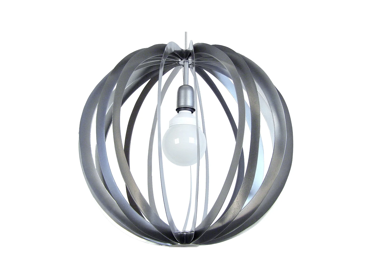 Suspensión  TOSEL ,metal,Aluminio ,A110xD50xP50cm