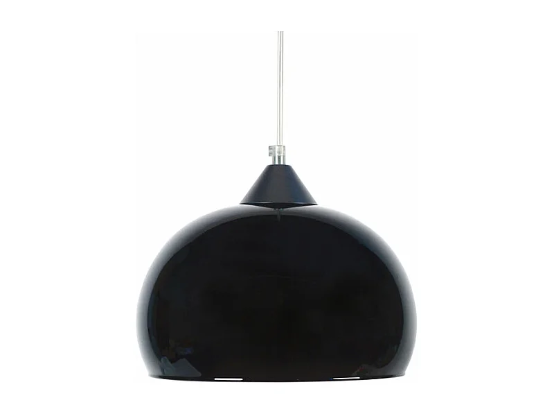 Suspensão TOSEL  VENISE fio de juta cilindro âmbar D30 x  H90  cm