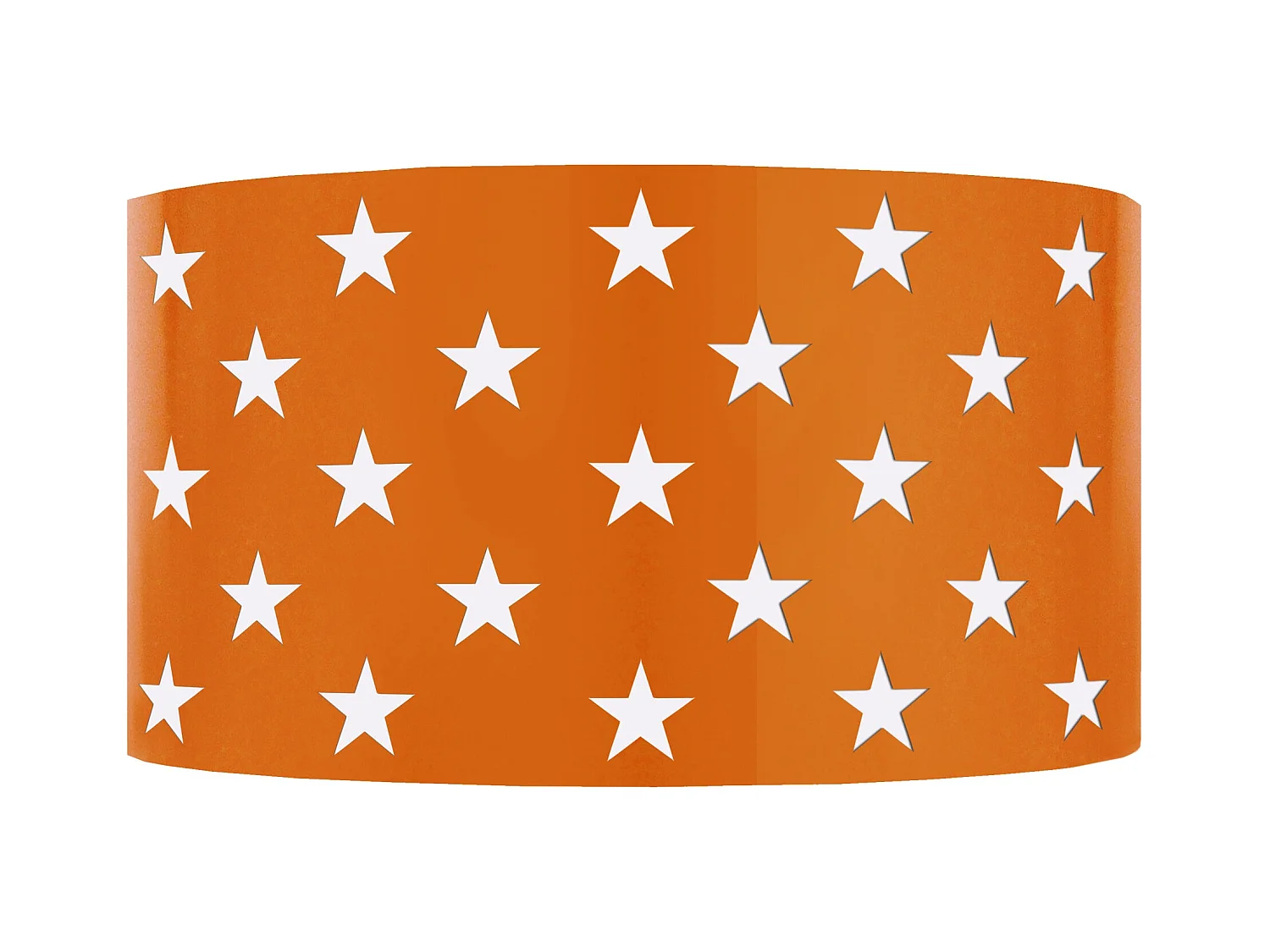 Aplique TOSEL , metal,Naranja,A10,5xD20xP20cm