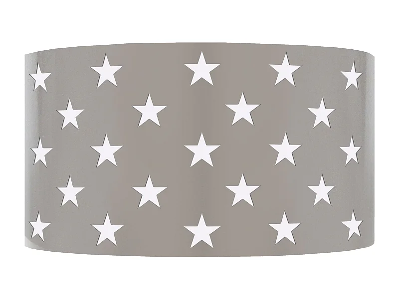 Aplique TOSEL ,metal,Gris ,A10,5xD13xP25cm