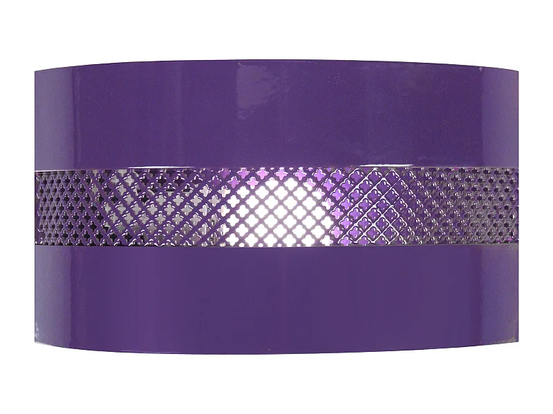 Aplique TOSEL ,metal,violeta ,A10xD14xP25cm