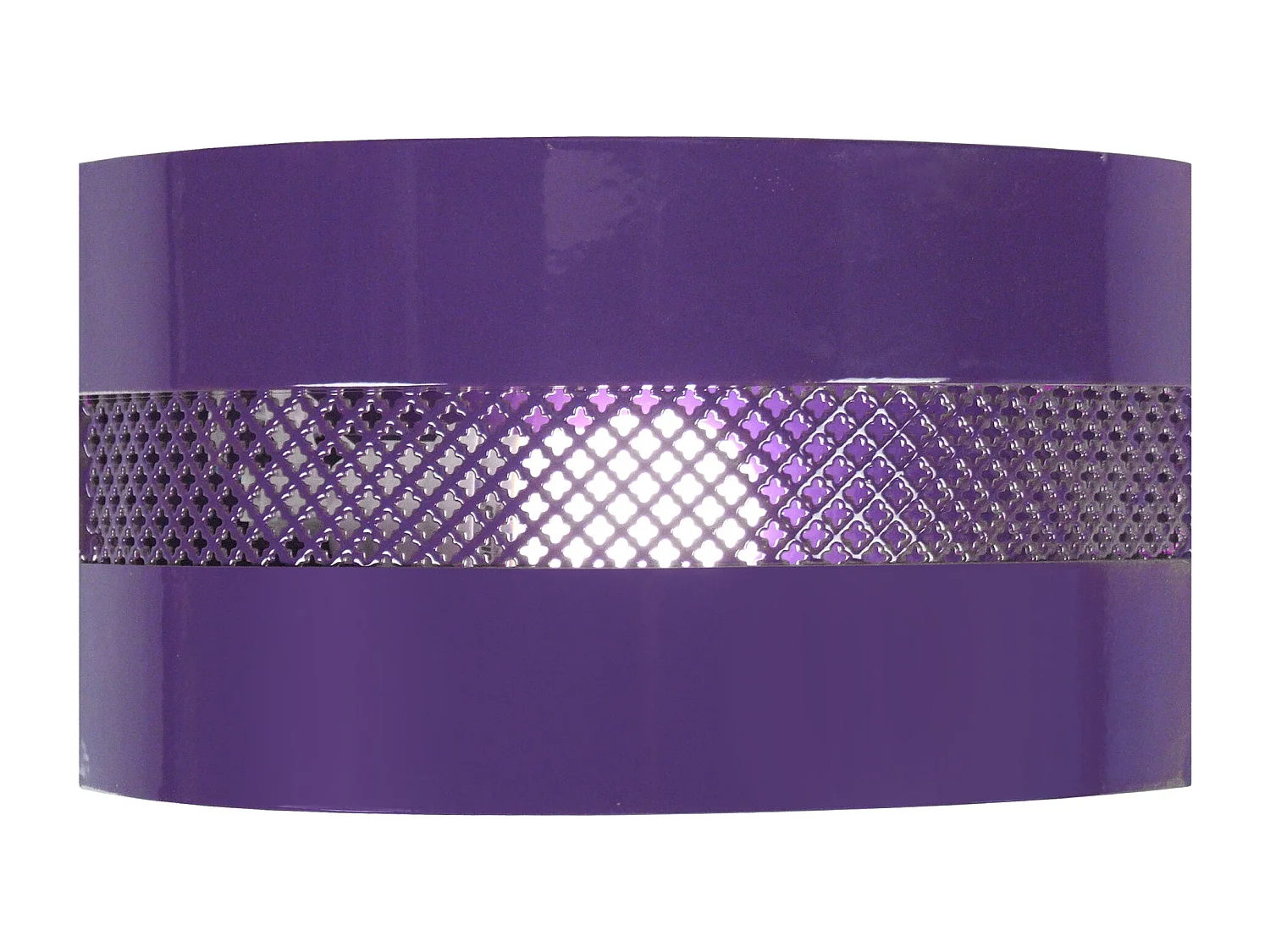 Aplique TOSEL ,metal,violeta ,A10xD14xP25cm