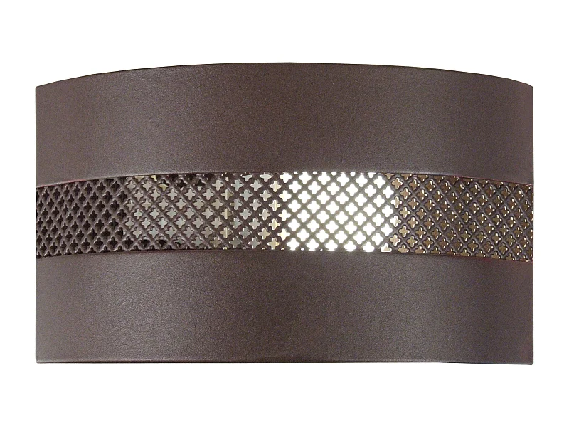 Aplique TOSEL ,metal,Marrón,A10xD14xP25cm