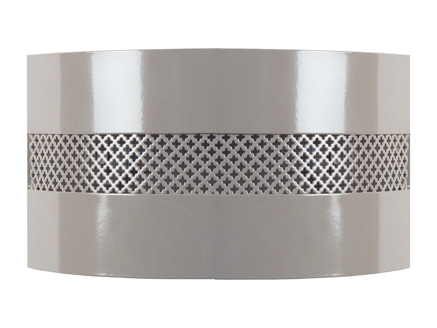 Aplique TOSEL ,metal,Gris ,A10xD14xP25cm