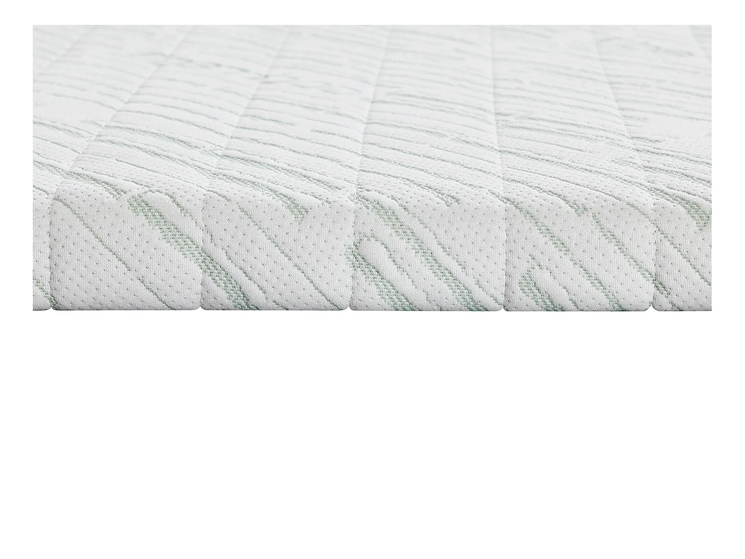 Surmatelas 160 x 200 cm mémoire de forme coutil bambou ép.5cm - LUFFY de NATUREA