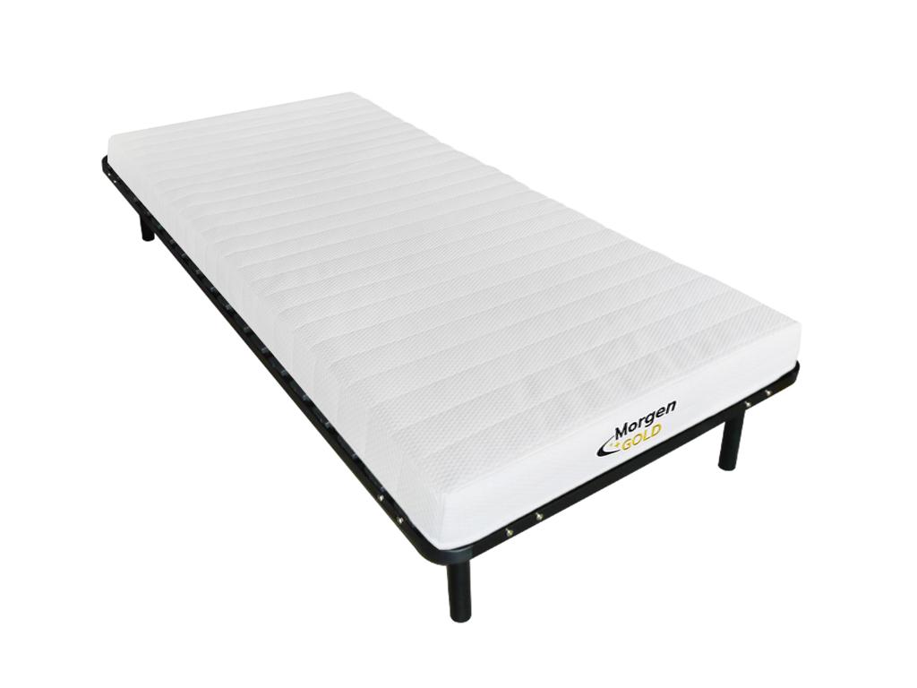 Matratzen-Lattenrost-Set - 90 x 190 cm - Kaltschaummatratze - 7 Zonen - Stä günstig online kaufen