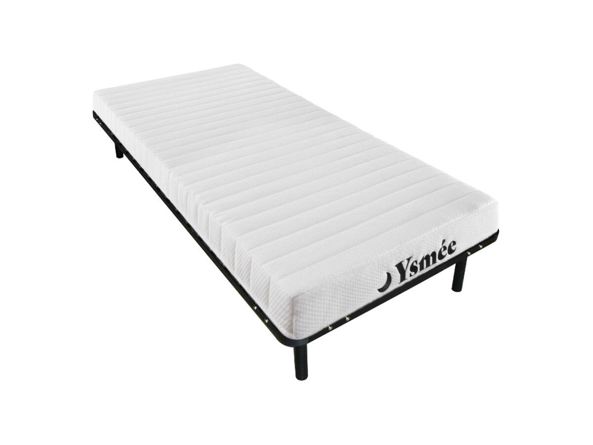 Matratzen-Lattenrost-Set - 90 x 200 cm - Kaltschaummatratze - 7 Zonen - Stä günstig online kaufen