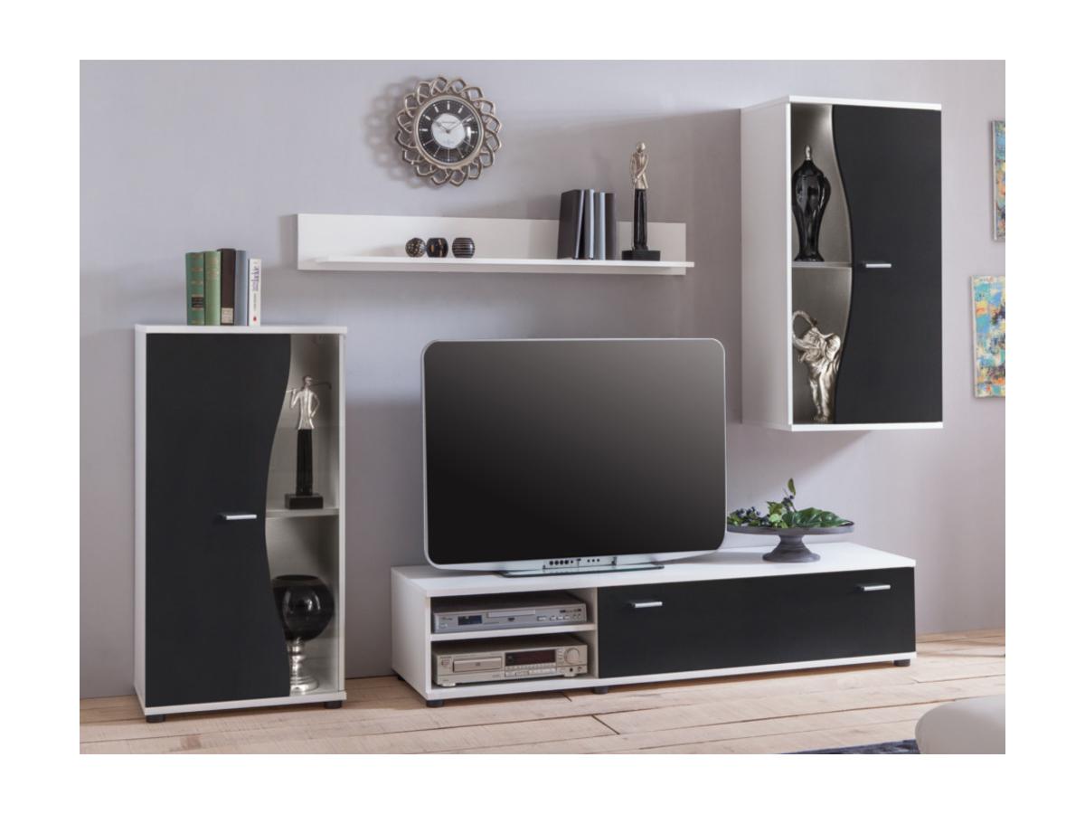 TV-Möbel TV-Wand mit Stauraum GARETT günstig online kaufen