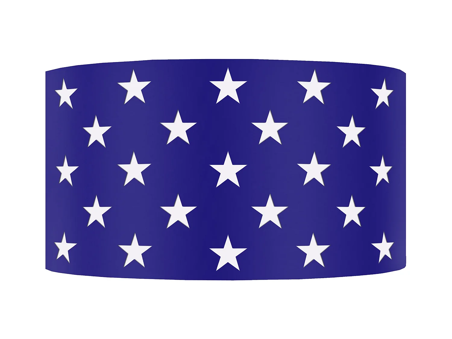 Aplique TOSEL ,metal,Azul ,A10,5xD13xP25cm