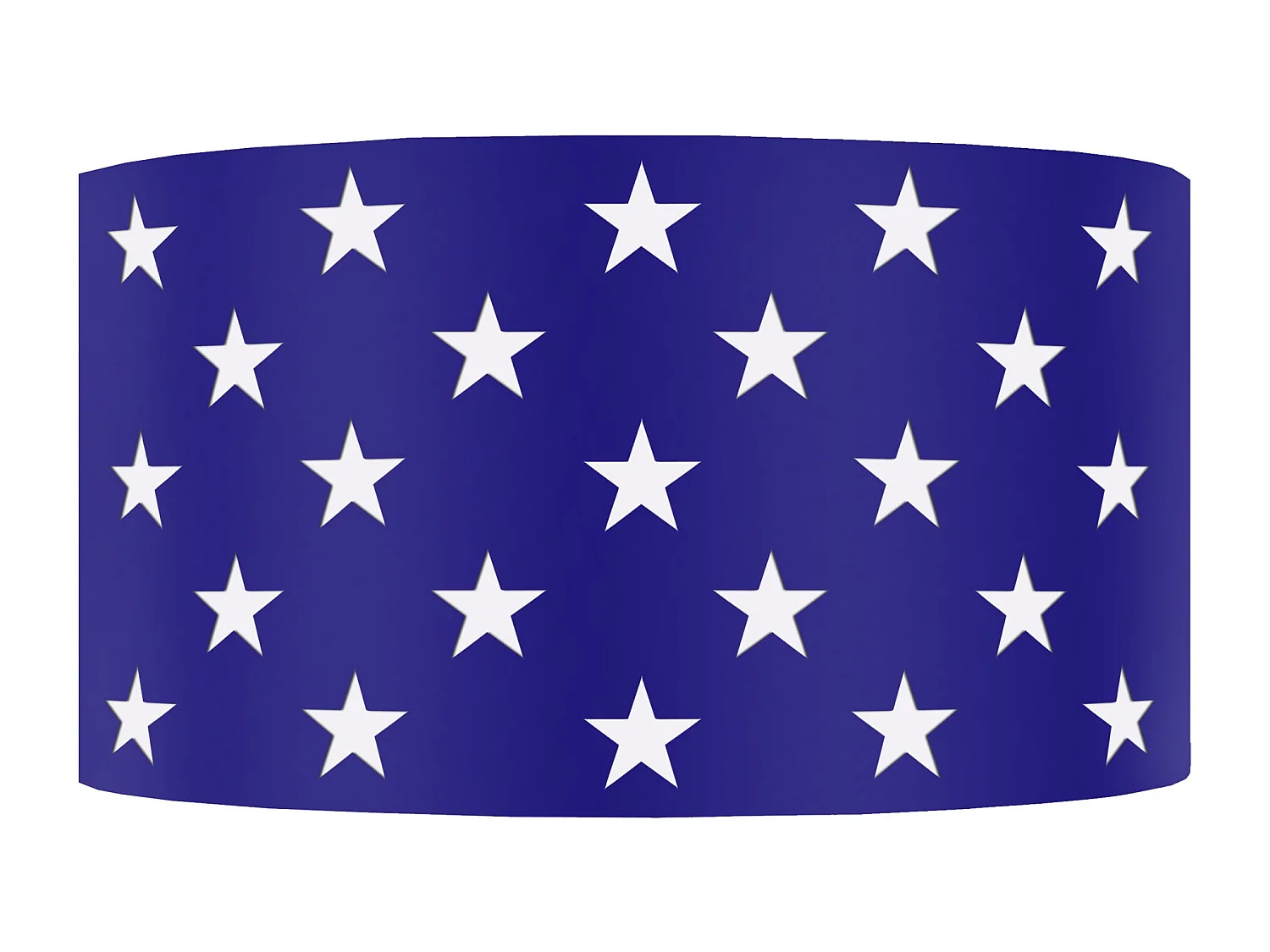 Aplique TOSEL ,metal,Azul ,A10,5xD13xP25cm