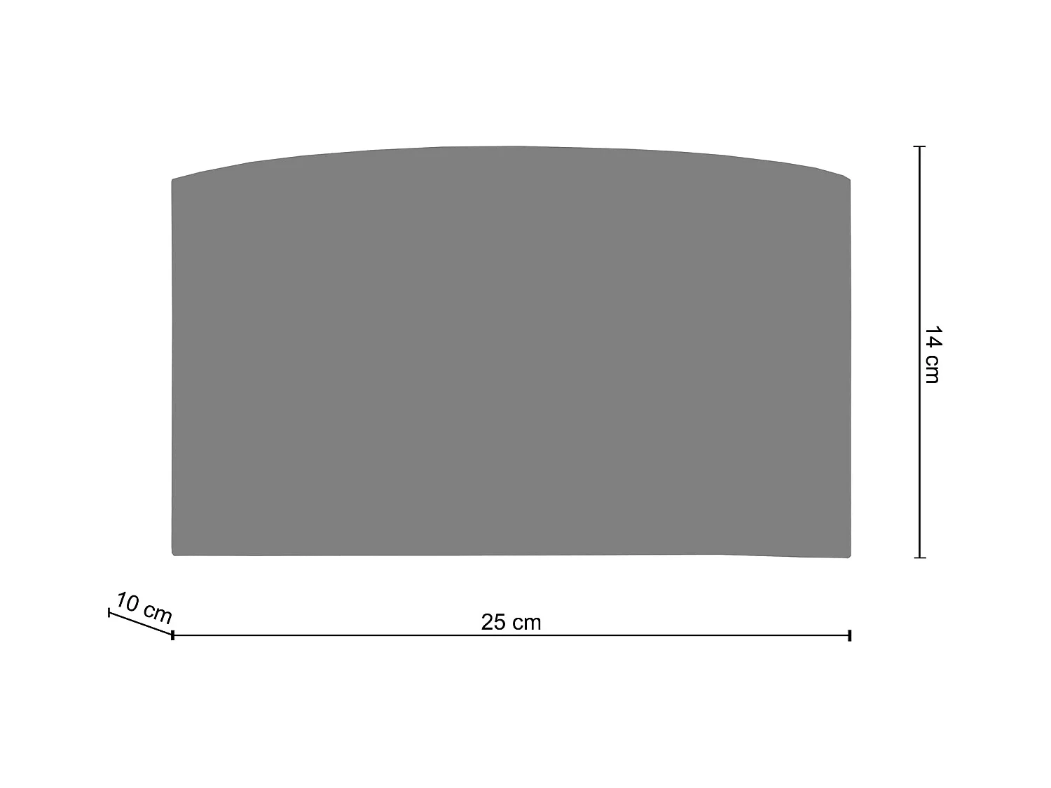 Applique TOSEL ,métal,Doré ,H10xD14xP25cm